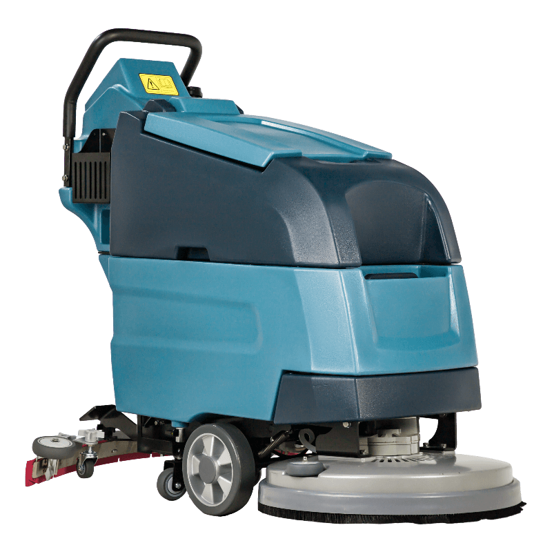 walk behind floor scrubber