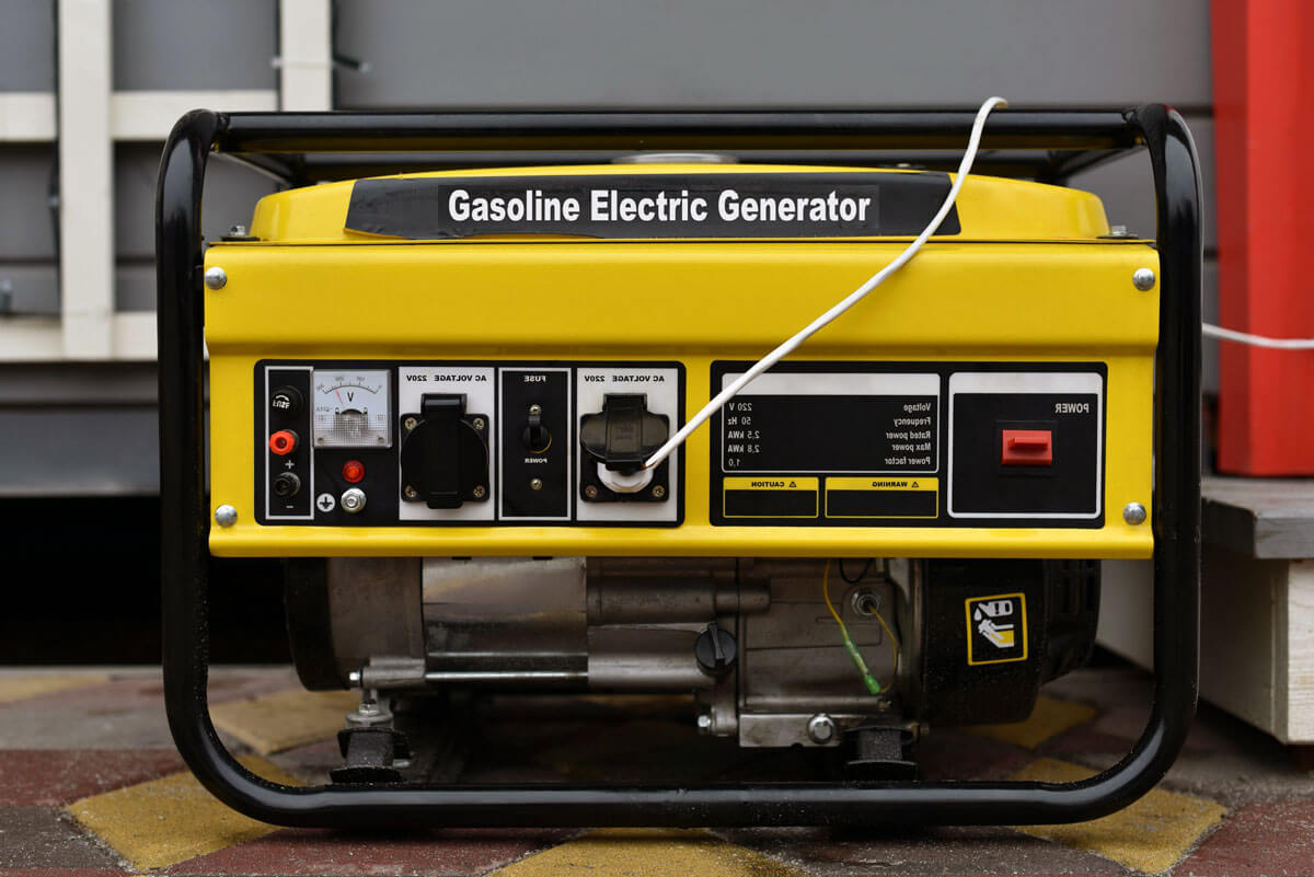 Home portable generator displayed on table