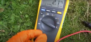Test the Generator with a Meter